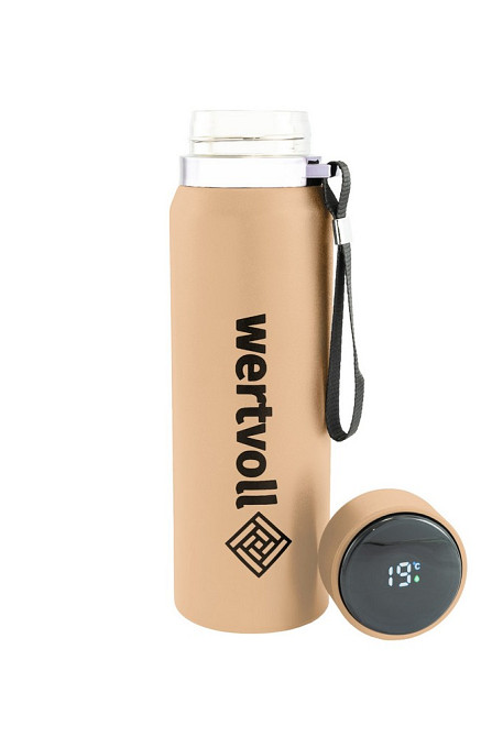 WERTVOLL Термос WERTVOLL "DREAM" 800 мл SS Digital Sensor t °C рожевий RX-7001PK Коломия - фото 3