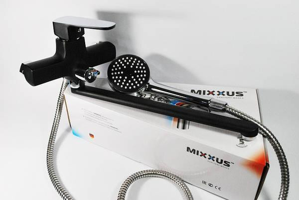 Змішувач для ванни MIXXUS MISSOURI 006 (EURO) BLACK, чорний Харків - фото 5
