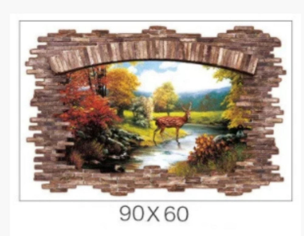 Наклейка декоративная 3D Природа Киев - изображение 3