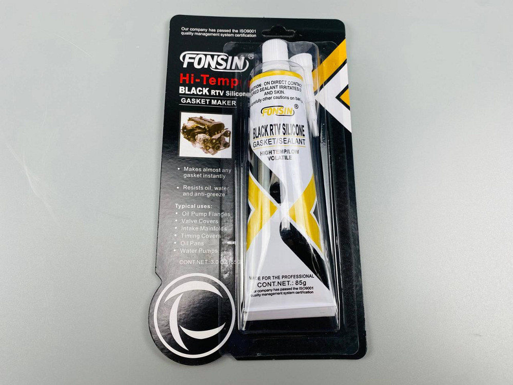 Герметик універсальний 85 г чорний (фабрика "ABRO") Мукачево - фото 2