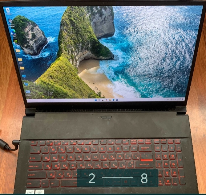 ТОПОВИЙ Супер Потужний тонкий Ігровий ноутбук: MSI GF75 Thin 10UE (GF7510UE-028US) Харків - фото 7