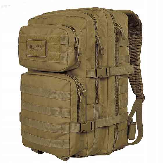 Тактичний Рюкзак 36 літрів із системою Molle 25 мм Mil-Tec від Sturm "Assault Large" (14002205) Coyo Нововолинськ