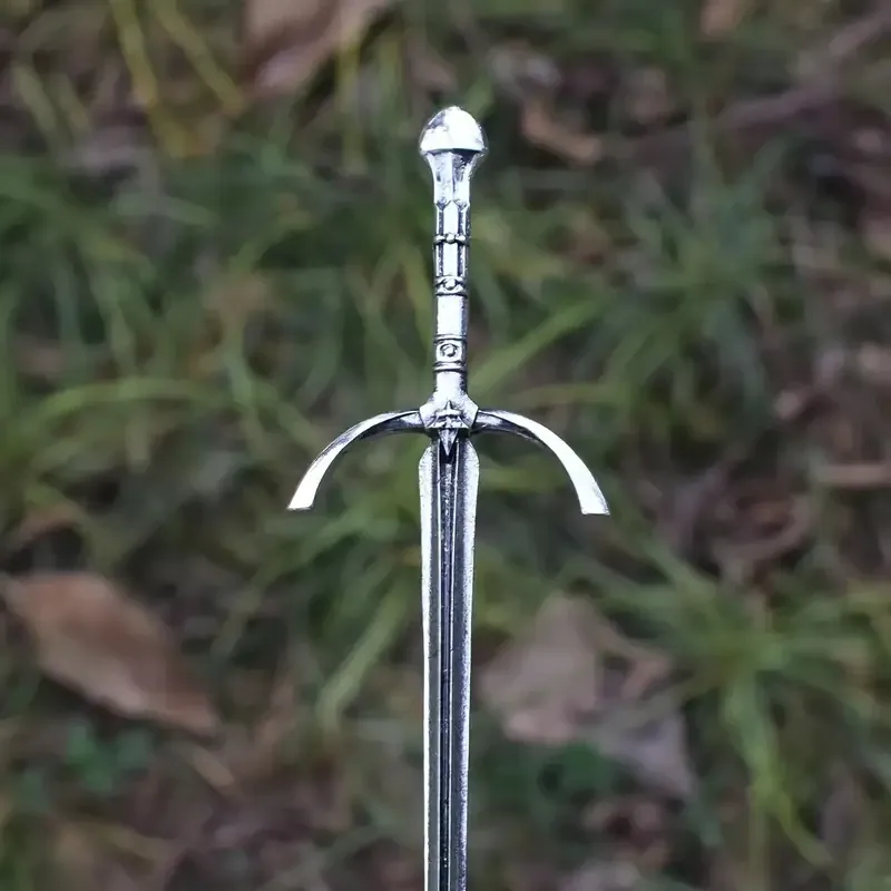 Металлическая заколка для волос «Меч» - фэнтези аксессуар Киев - изображение 4