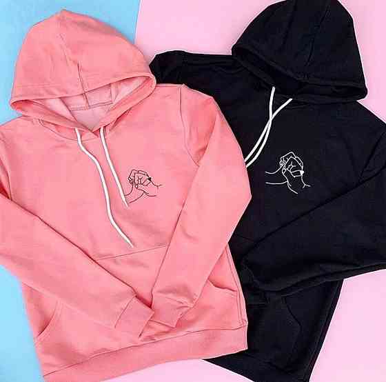 Парные худи для парня и девушки - 100% Хлопок Черновцы