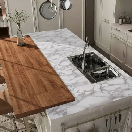 Самоклеящаяся пленка 5 м × 60 см, белый мрамор, декоративная пленка для мебели, стен, ремонта и творчества Одесса - изображение 6