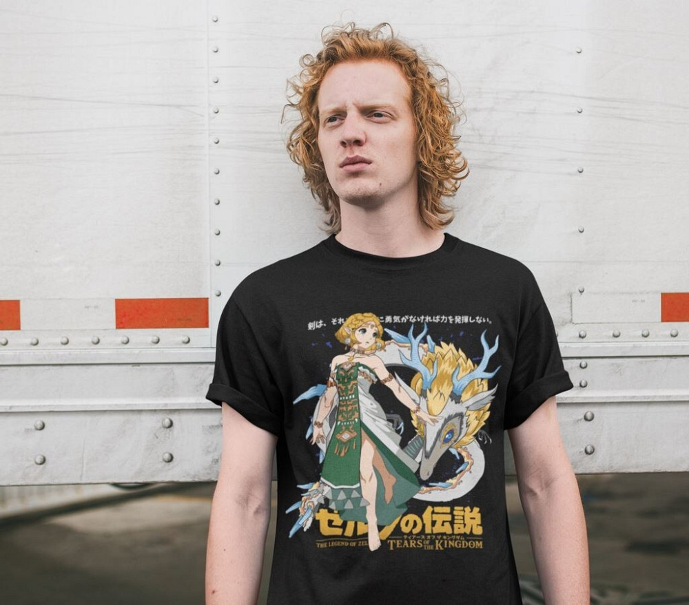Футболка аниме Легенд Зелда Линк То оверсайз (S/M/L) Черний AnimeJ0975 Днепр - изображение 4