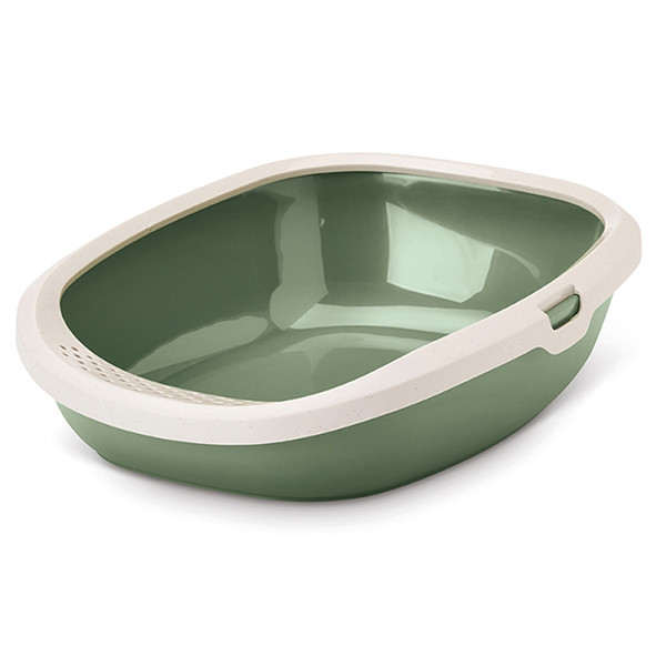 Savic Gizmo L САВІК ГІЗМО туалет із бортиком для котів 52х39.5х15см Київ - фото 1