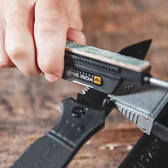 Work Sharp Точилка механічна The Precision Adjust Elite Knife Sharpener, WSBCHPAJ-ELT-I Киев