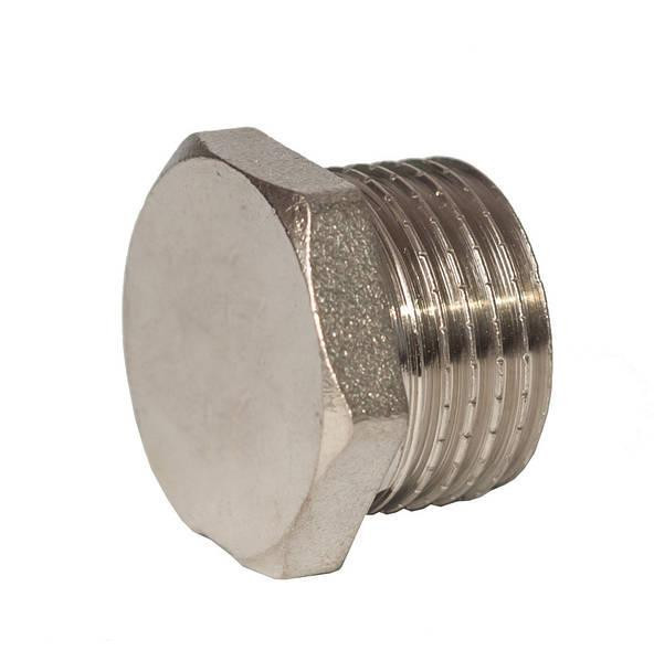 Заглушка 3/4'' наруж никель Харьков - изображение 1