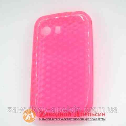 Samsung S5360 Y чехол + пленка Cover pink Одесса