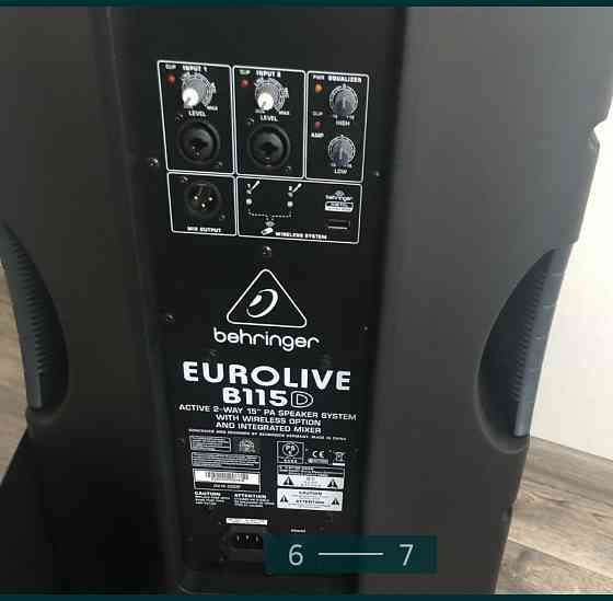 Колонки/Топи Behringer B115D. Харків