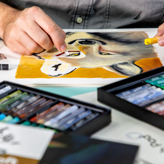 Пастель олійна ультрам'яка Mont Marte, Signature упаковка 26шт Кам'янець-Подільський