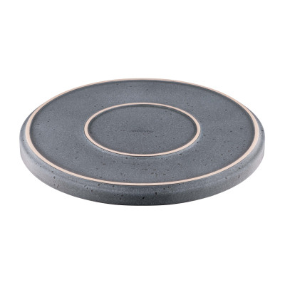 Тарілка Ardesto Fasano, 26см, кераміка, сірий темний (AR0326FDG) Вінниця - фото 4