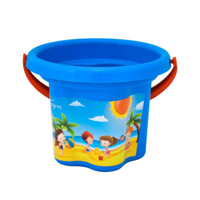 Іграшка для піску Tigres Відро Квіточка 1,5л блакитний (39628) Вінниця - фото 1