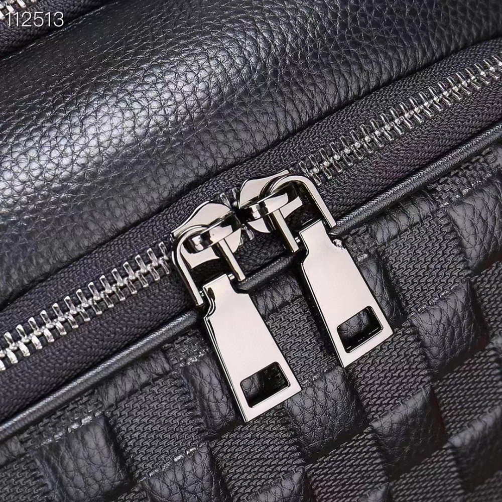 Повсякденний чоловічий рюкзак із натуральної шкіри брендовий чорний сучасний портфель відмінна якість Tiding Київ - фото 10