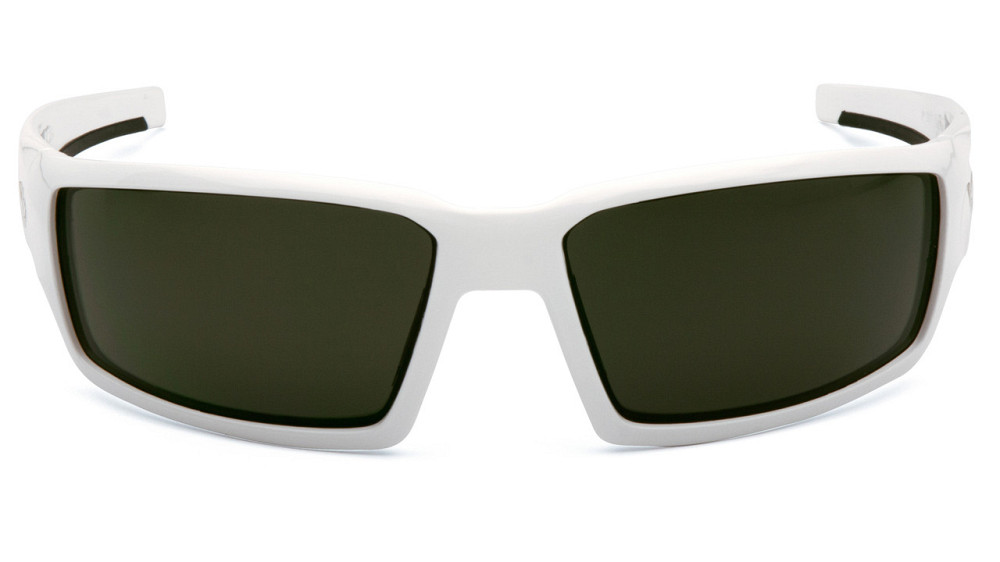 Окуляри захисні Venture Gear Pagosa White (forest gray) Anti-Fog, сіро-зелені в білій оправі Запоріжжя - фото 2