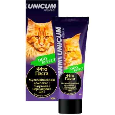 Паста для животных Unicum Duo Мультивитамин+ЖКТ для кошек и котят 100 г (4820150208806) Винница
