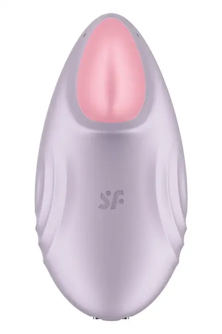 Смарт-вібратор для клітора Satisfyer Tropical Tip Light Lilac Львів - фото 7
