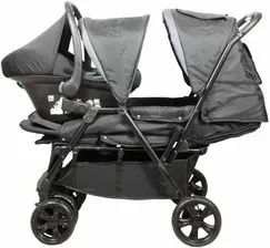 Дитяча коляска Bambisol Wózek Spacerowy Dla Niemowląt Czarny Київ