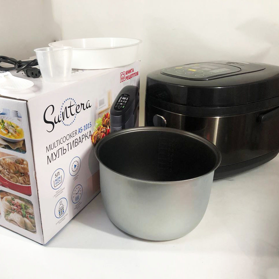 Мультиварка 5 л для готування Suntera AS-1015 5 л 900 Вт Мультиварка Якісна PX-27 Львів - фото 2