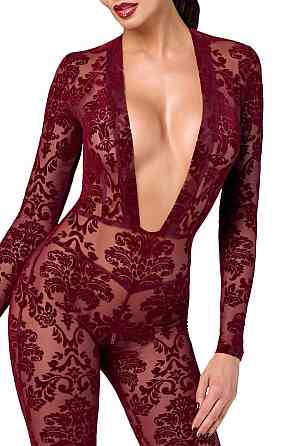Бодістокінг Noir Handmade F382 Kink Royal Catsuit M Sex Aura Київ