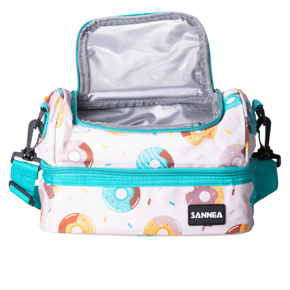 Ланч бег 25×15×15 (см) сумка для їжі в школу термосумка 7 (л) дитяча для ланчу, пікніка Рожевий HP-14-11 Коломыя - изображение 2