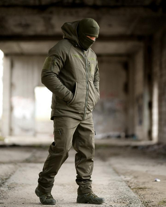 Зимовий тактичкузький костюм PATRIOT 5в1 олива ВТ6942 Одеса - фото 4