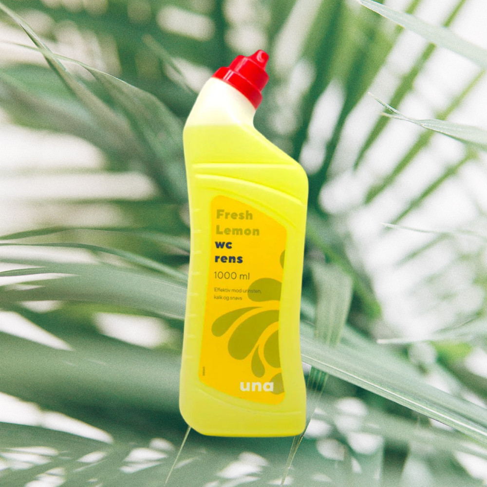 Гель для чищення унітазу Una Fresh Lemon 1 л Виноградов - изображение 2