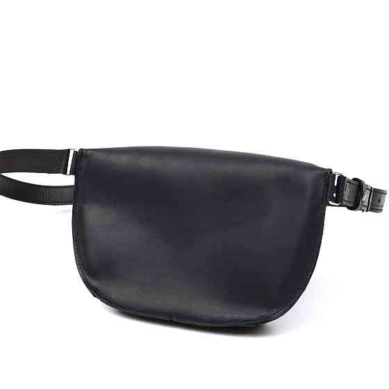 Стильна вінтажна жіноча бананка Shvigel 16394 Чорний Київ