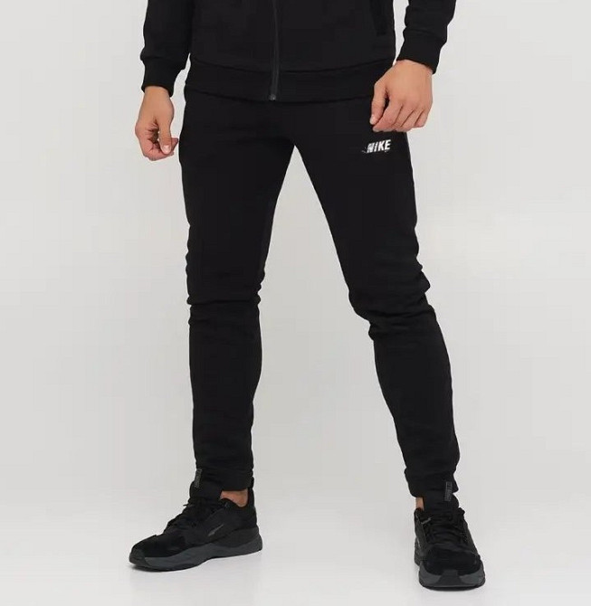 Мужские зимние  брюки на манжете Nike Сумы - изображение 1