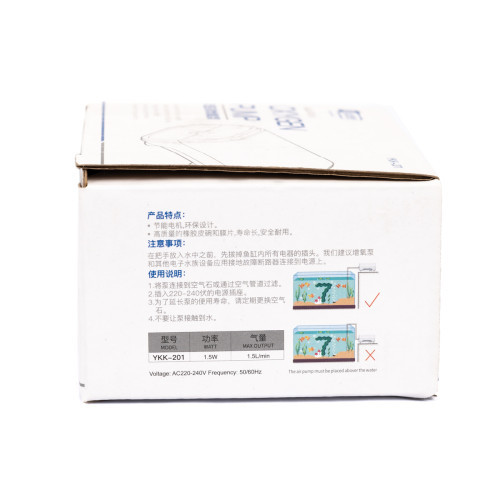 Компресор Yee для акваріума з USB кабелем 1,5 Вт Київ - фото 5