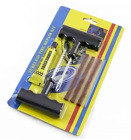 Комплект для ремонту безкамерних шин Tubeless Tire Repair Kit 9183 Вінниця