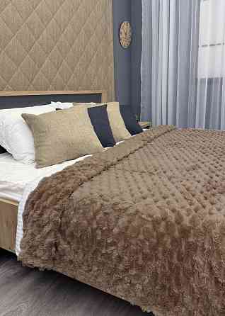 Плед-покривало 210х210 см (+-5см) Соти Карамель (87-210) Київ