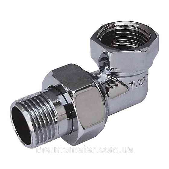Сгон-американка угловой SOLOMON 1/2″ CHROM 1600 Киев
