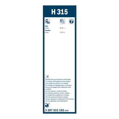 Щетка стеклоочистителя Bosch 3 397 015 102 Винница