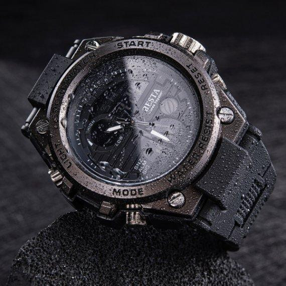 Часы мужские наручные Besta Tattoo (Черные) Винница - изображение 9