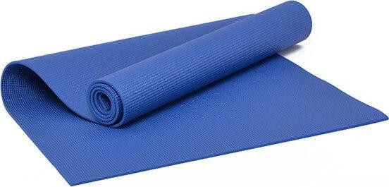Килимок для йоги та фітнесу Power System PS-4014 PVC Fitness-Yoga Mat Blue (173x61x0.6) Кам'янське - фото 3