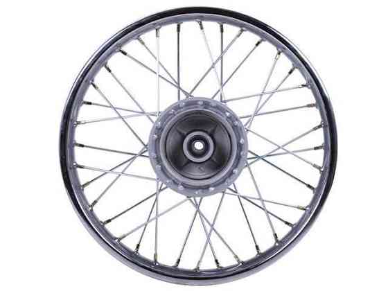 Диск задний R18*2,15J на мотоцикл XY200GY-6С, хром (под барабан, 17мм, 6 болт. звезда) Мукачево