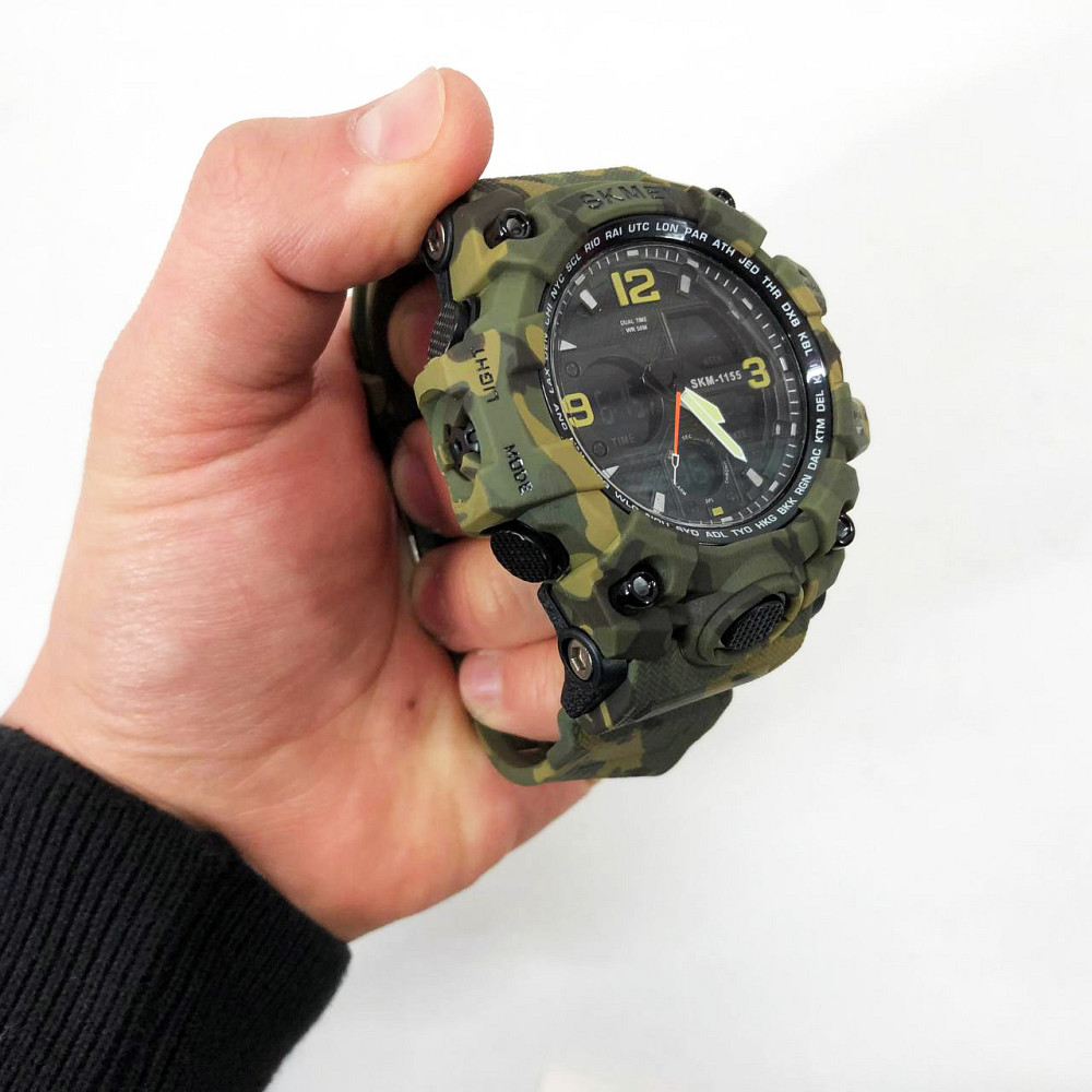 Годинники спортивні спорт SKMEI, Зручні годинники для занять спортом Захисні тактичні JD-31 Івано-Франківськ - фото 7