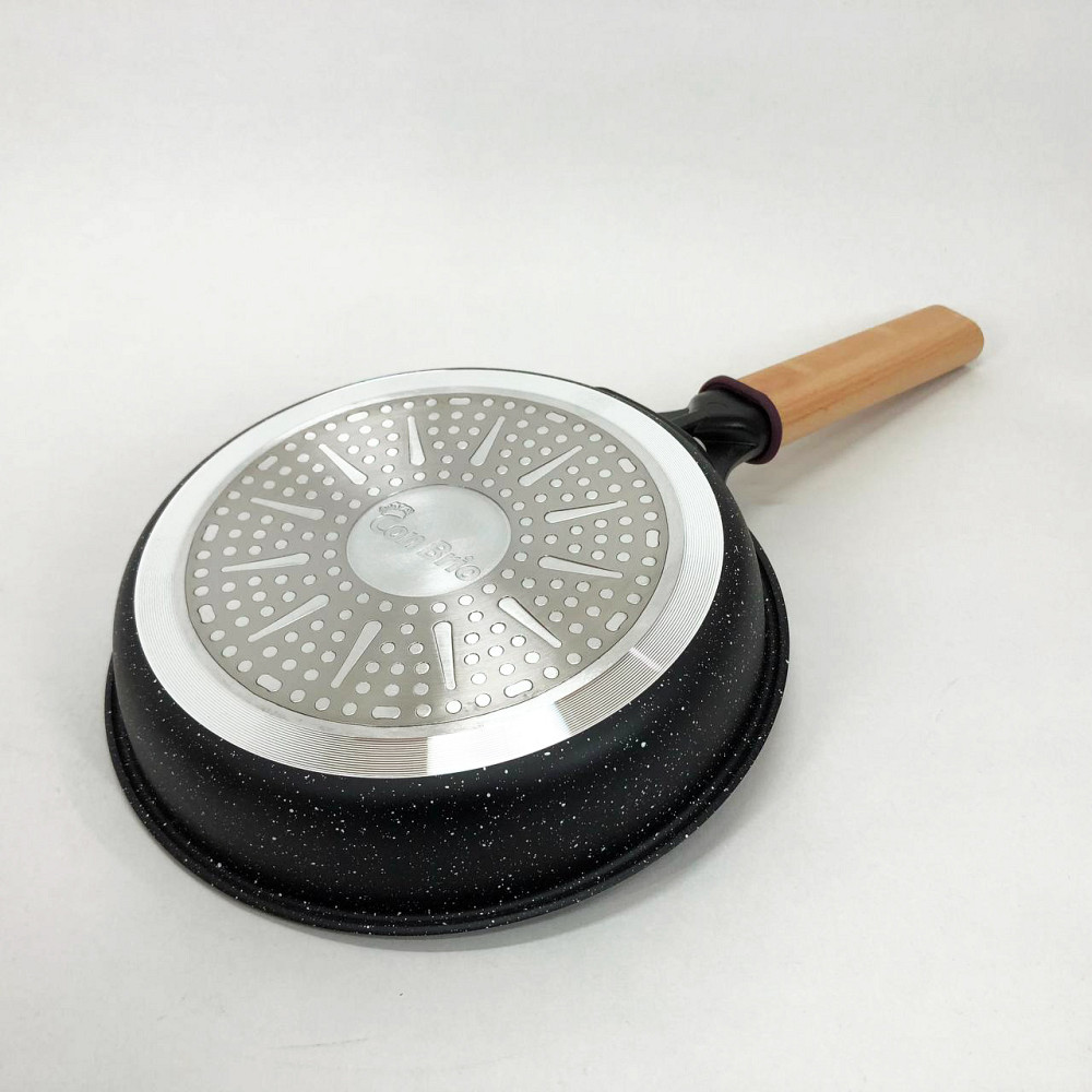 Кована алюмінієва сковорода, Сковорода фірмова, Сковорода надовго Антипригарна без олії PD-30 Львів - фото 2