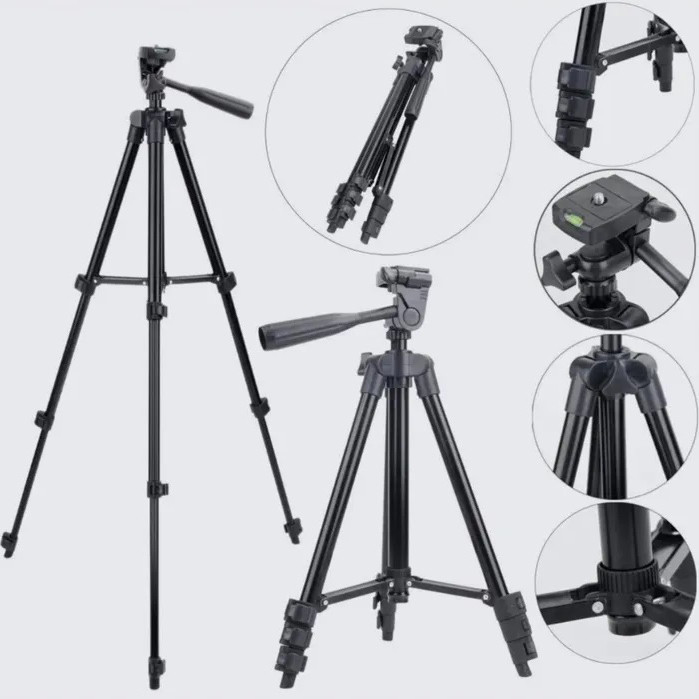 Підлоговий штатив Tripod 3120 PRO, Тринога штатив монопод, Штативи для фото зйомки CM-88 Київ - фото 10