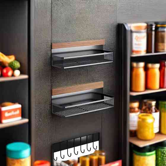 Удобный магнитный органайзер для специй на стену Каменец-Подольский