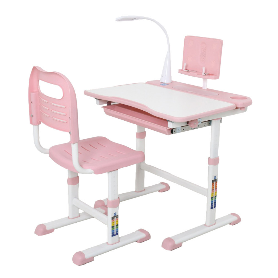Детская Парта M 4428-8-2 розовый, со стульчиком Винница - изображение 1