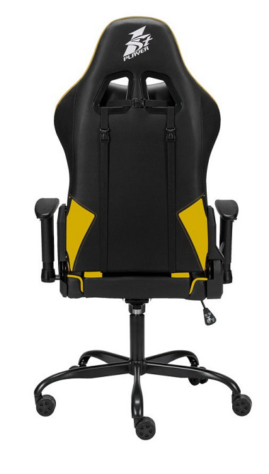 Крісло для геймерів 1stPlayer S01 Black-Yellow ( чорний з жовтим ) Харьков - изображение 4