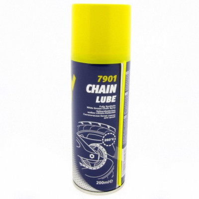 Мастило автомобільне Mannol синтетичне біле Chain Lube (200ml) (7901) Вінниця - фото 1