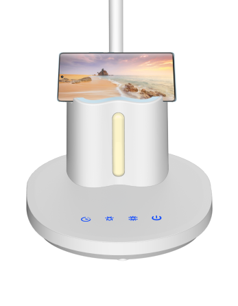 Лампа настільна гнучка світлодіодна Sirius BL-1503 біла Коломия