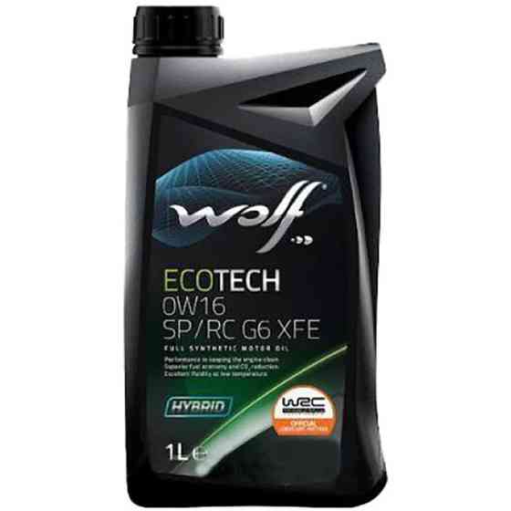 Моторне масло Wolf EcoTech XFE 0W-16 1л Львів