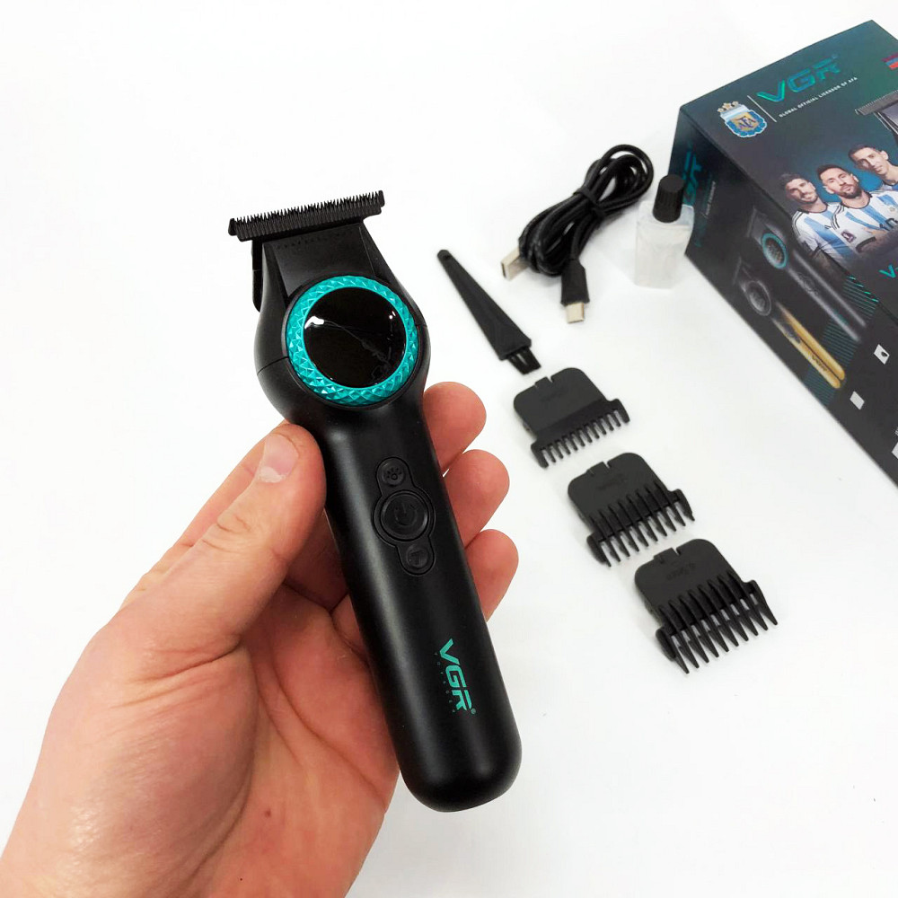 Тример з насадками різної довжини, Набір для стрижки з зарядкою, Машинка для стрижки чоловіча IL-25 Івано-Франківськ - фото 4