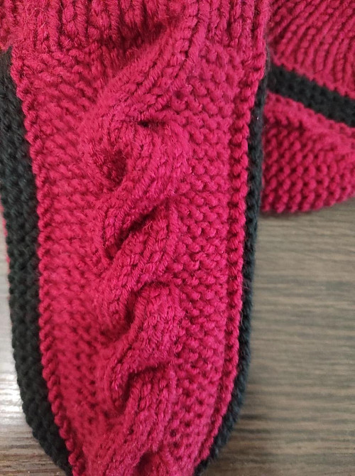 Тапочки-носки теплые вязаные (ручная работа)  топ Киев - изображение 4