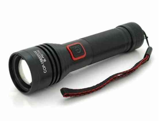 Ручний ліхтар BL-P02-P50 zoom + Type-C + 18650 (2xAAA) 4 режими Вінниця